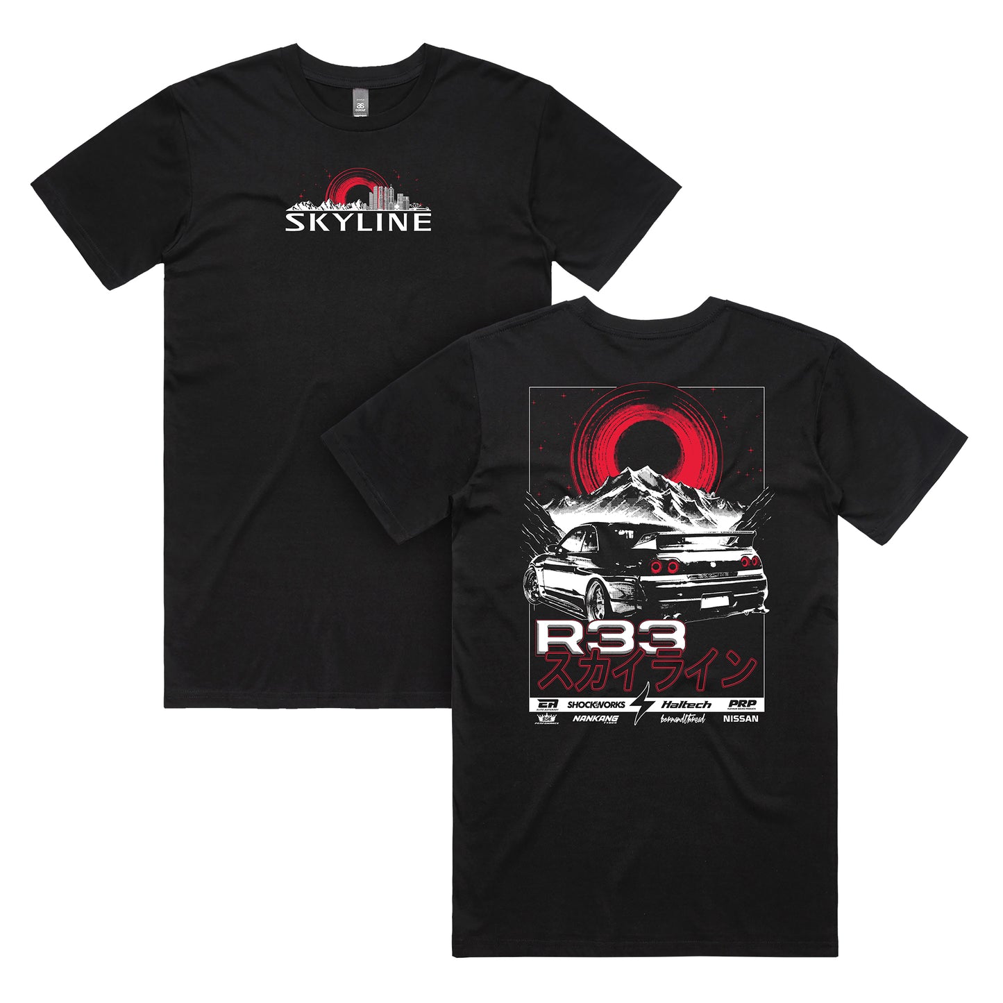 NISSAN SKYLINE R33 T-SHIRT