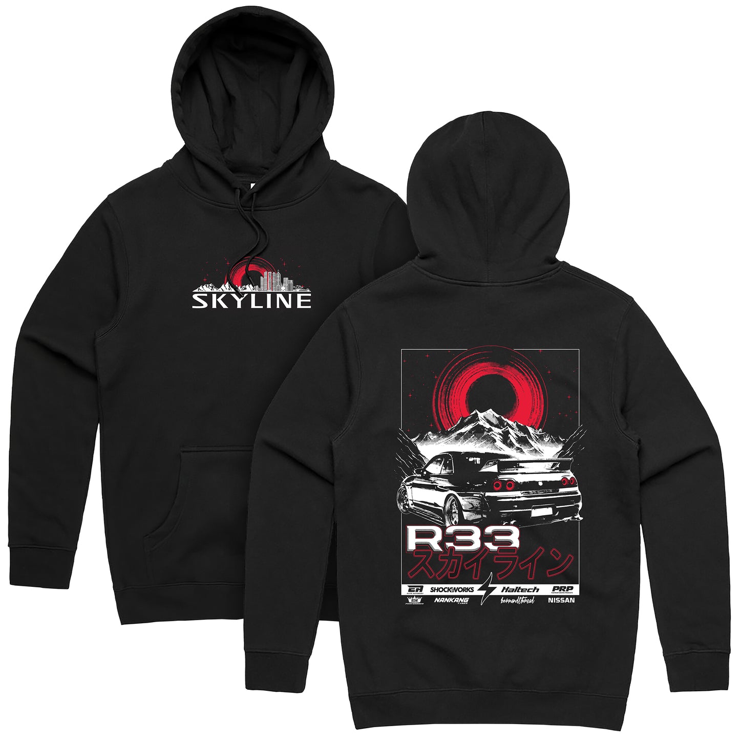 NISSAN SKYLINE R33 HOODIE