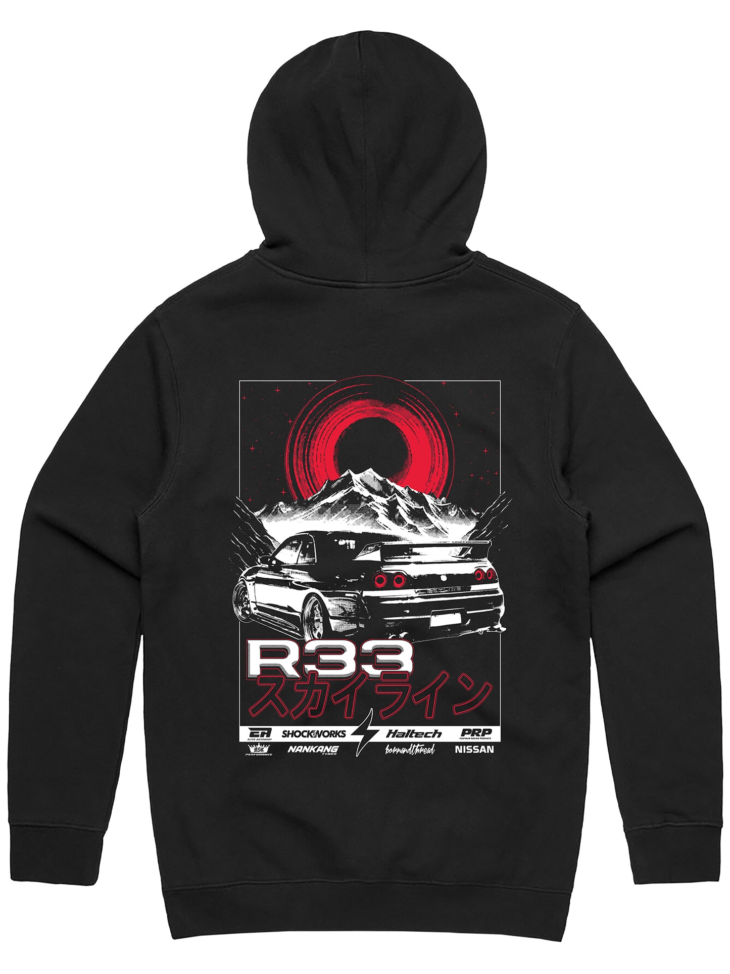 NISSAN SKYLINE R33 HOODIE