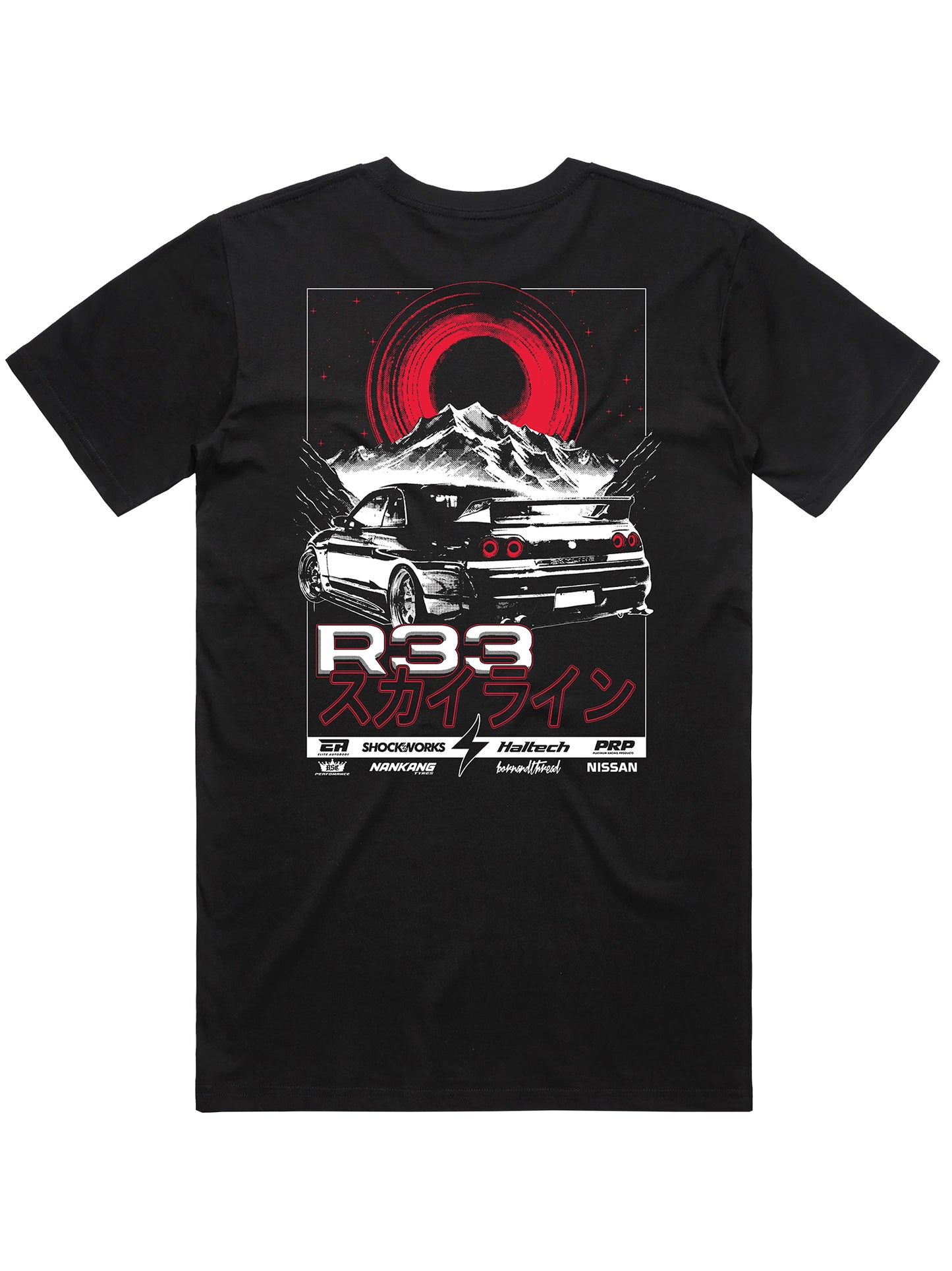 NISSAN SKYLINE R33 T-SHIRT