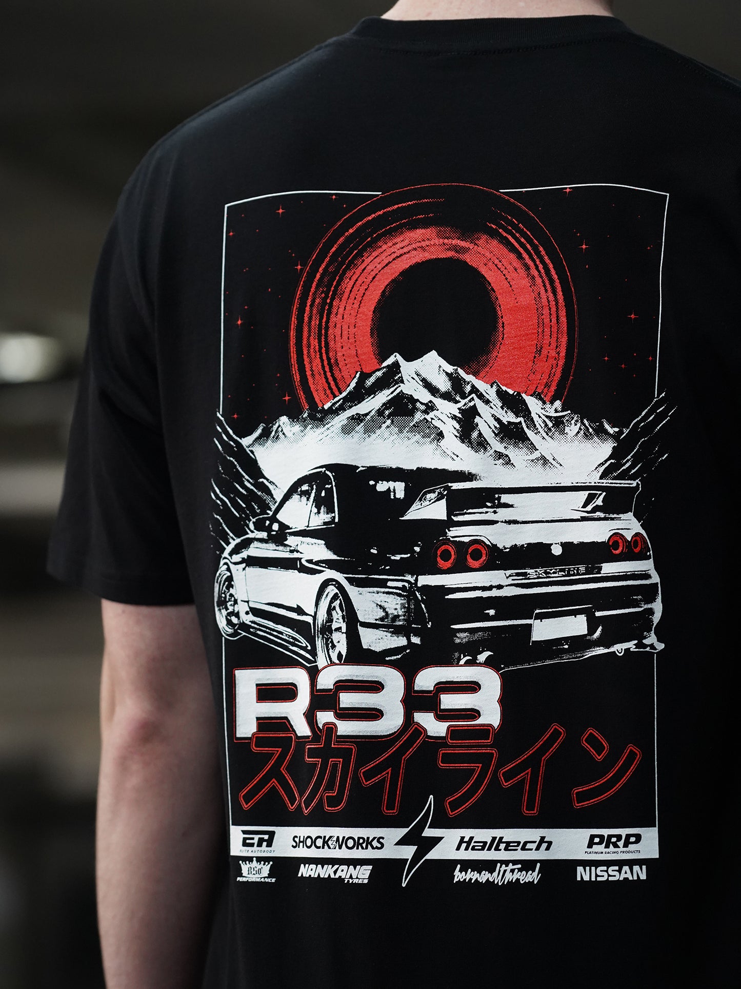 NISSAN SKYLINE R33 T-SHIRT