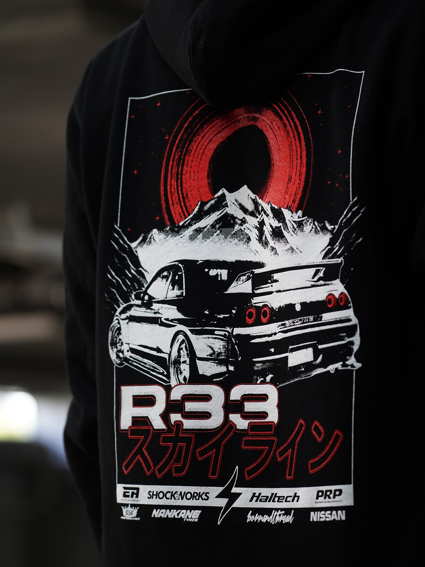 NISSAN SKYLINE R33 HOODIE