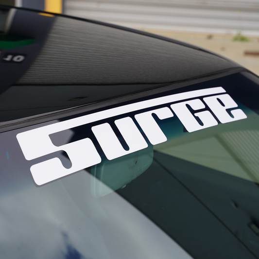 SURGE 2.0 WINDOW BANNER DECAL