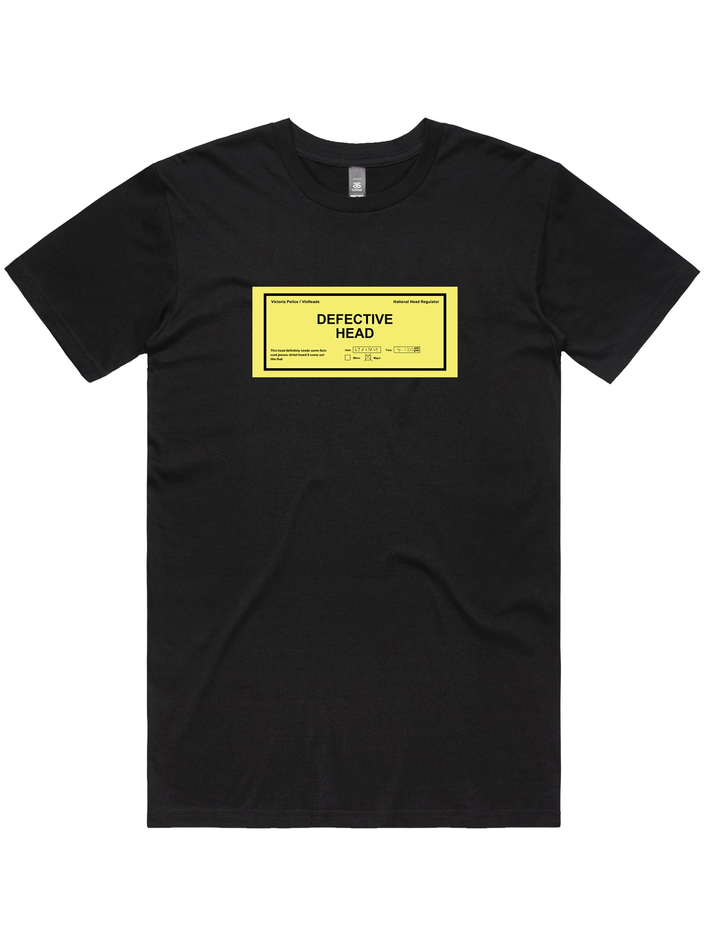 DEFECTIVE HEAD T-SHIRT