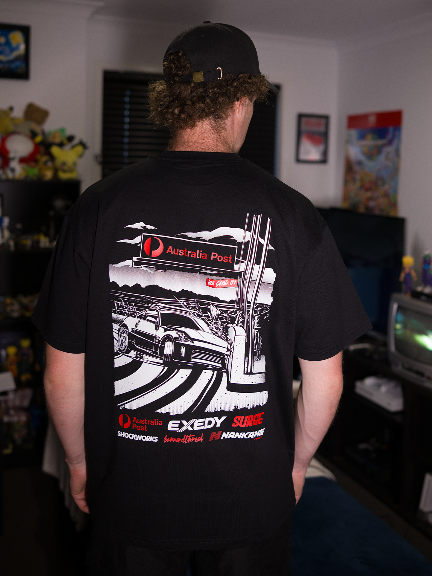 AUSTRALIA POST 350Z SEND IT T-SHIRT