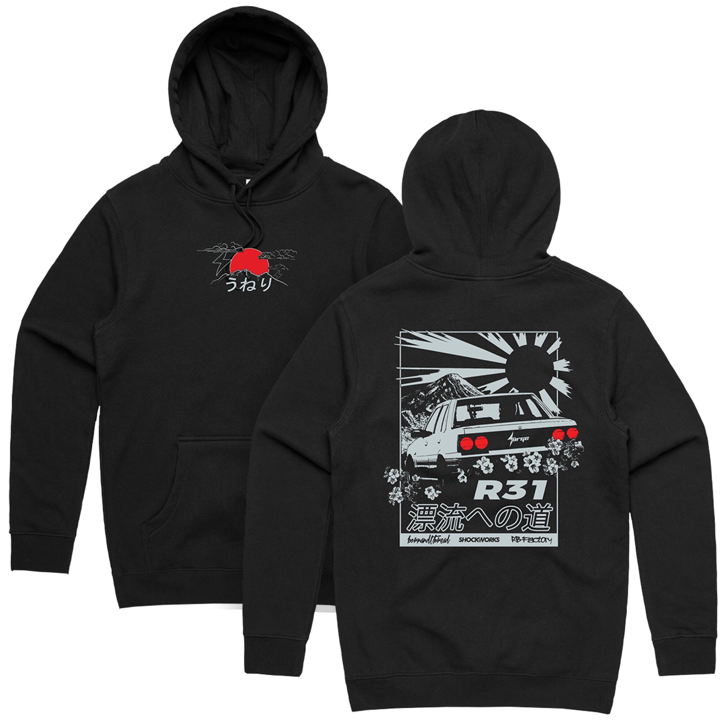 NISSAN SKYLINE R31 HOODIE