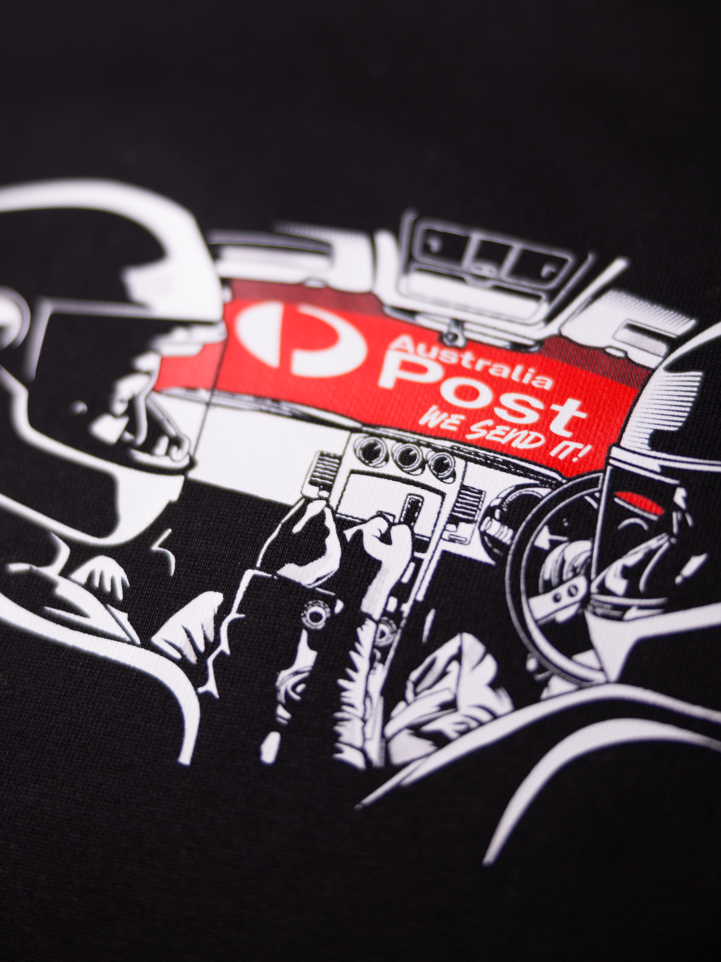 AUSTRALIA POST 350Z SEND IT T-SHIRT