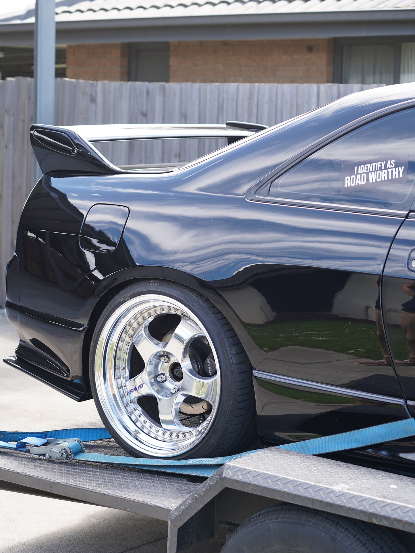 I IDENTIFY AS ROAD WORTHY STICKER