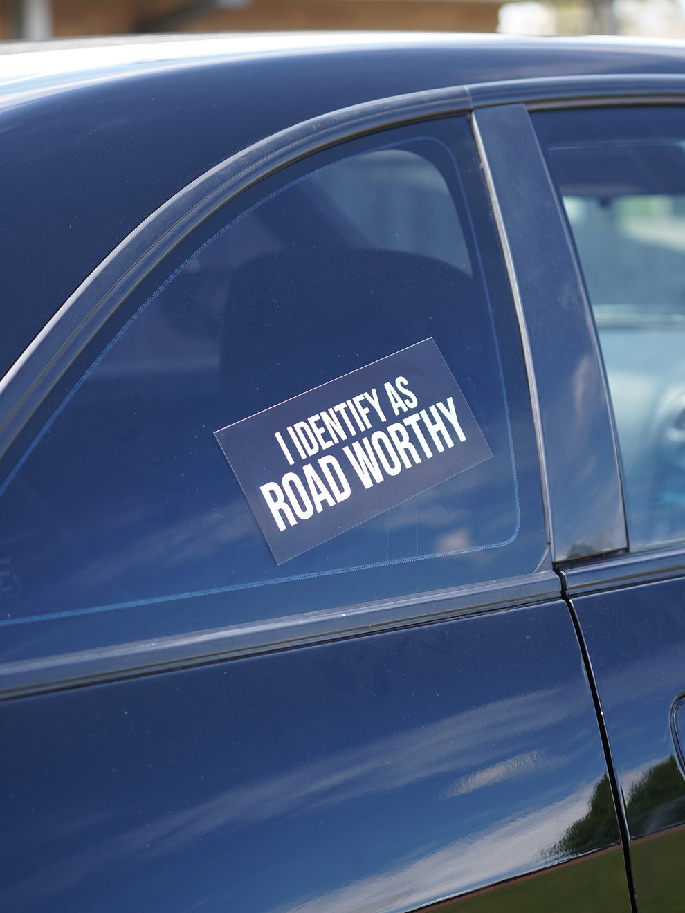 Identify Left Sticker I IDENTIFY AS ROAD WORTHY STICKER – Benny Surge
